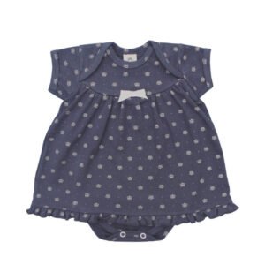 Body Vestido Coroa Marinho