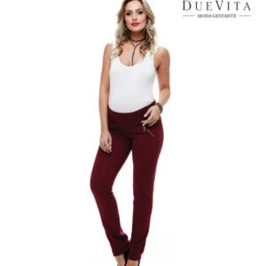 Calça Alfaiataria com Zíper Valence