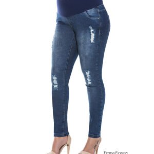 Calça Cigarrete com Pesponto Fino
