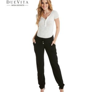 Calça com Barra Italiana