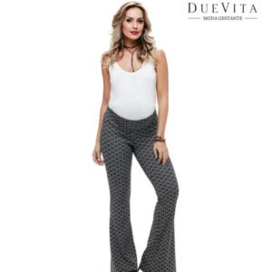 Calça Flare com Pence Lafayette