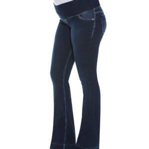 Calça Flare com Pesponto Triplo