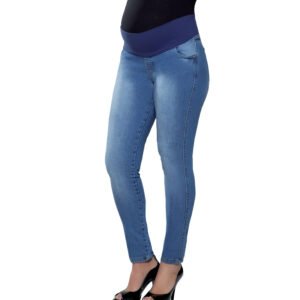 Calça Slim com Pespontos Laterais