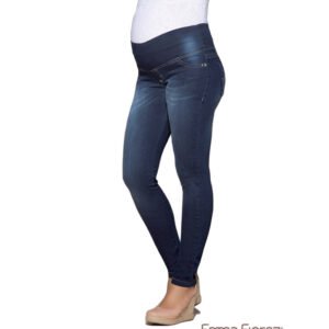 Calça Slim com Pesponto Largo