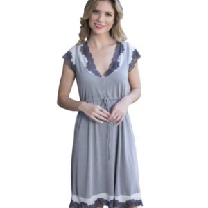 Camisola Mix Mescla com Renda