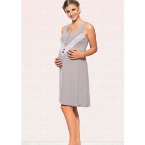 Camisola Regata com Detalhe em Renda