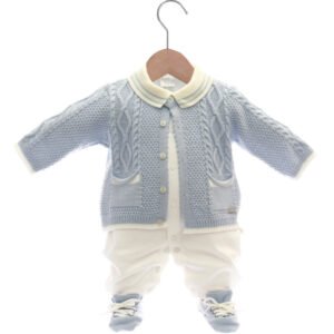 Casaco Tricot e Macacão Alexandre