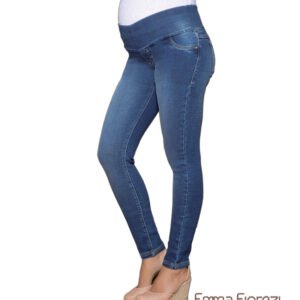 Cigarrete Jeans Moletom Com Pesponto Triplo