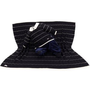 Kit Maternidade Tricot Manta e Macacão Isaac