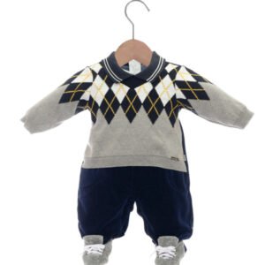 Macacão Tricot e Plush Alexandre