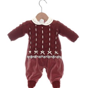 Macacão Tricot e Plush Gabriela Amora
