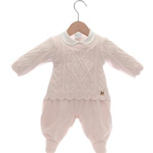 Macacão Tricot e Plush Isabela