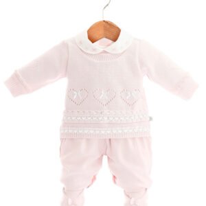 Macacão Tricot Giovana Rosa