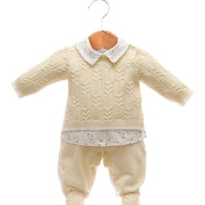Macacão Tricot Joaquim Amarelo
