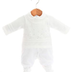 Macacão Tricot Mariana Off White