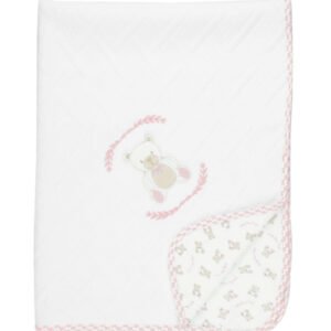 Manta Suedine Baby Bear Menina