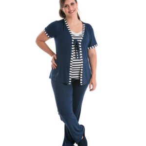 Pijama 3 Peças Marine