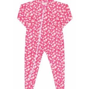 Pijama Macacão Bolinhas