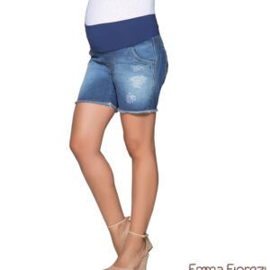 Shorts com Barra Desfiada