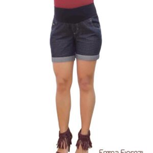 Shorts Jeans Barra Dobrada