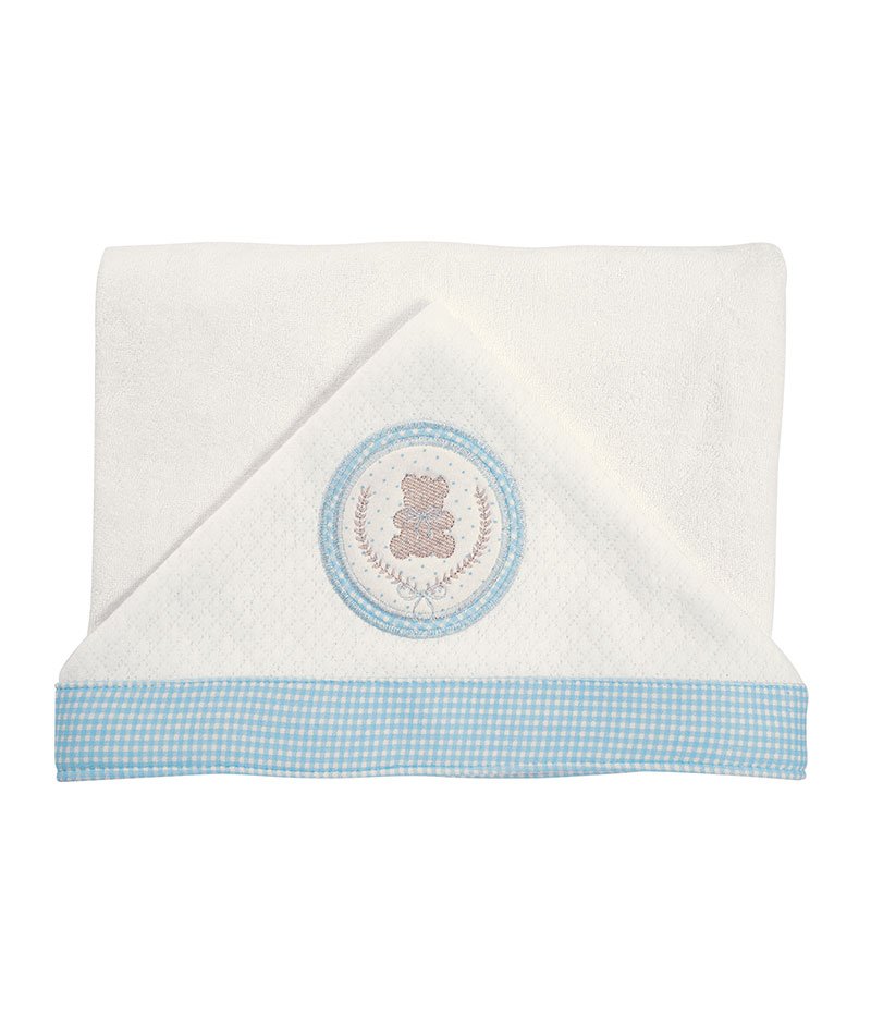 Toalha de Banho Little Bear Azul