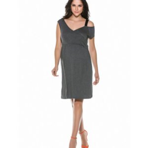 Vestido Amamentação Assimétrico