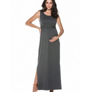 Vestido Longo Amamentação com Cropped