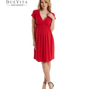 Vestido Curto Decote Pregas