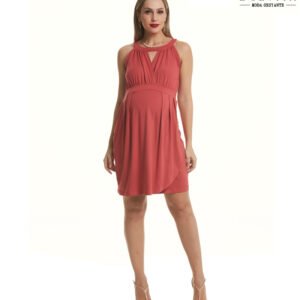 Vestido Decote Transpassado Pimenta Rosa
