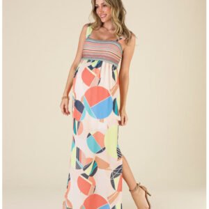 Vestido Longo Busto de Tricot