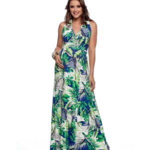 Vestido Longo Estampado