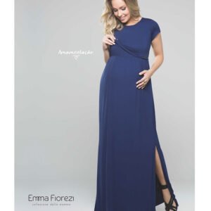 Vestido Longo para Amamentar
