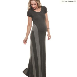 Vestido Longo Recortes